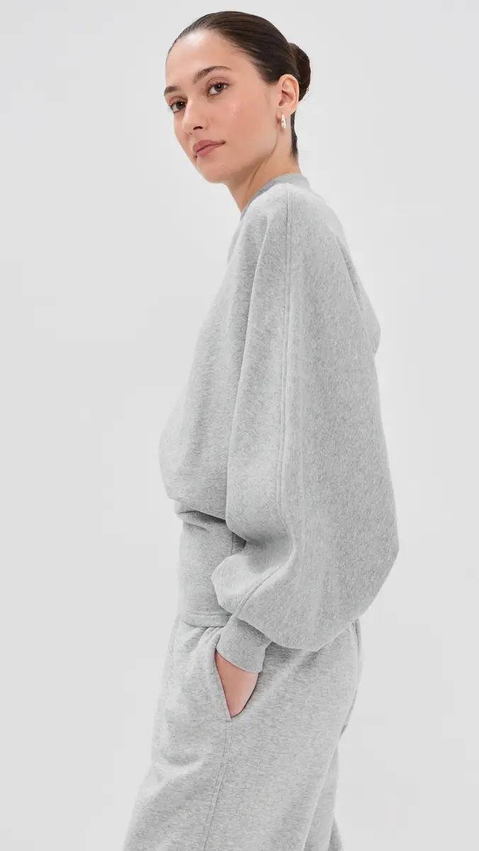 A.W.A.K.E. MODE A. W.A. K.E. MODE Jersey Slouched Sleeve Sweatshirt | Thumbnail 4 A.W.A.K.E. MODE A. W.A. K.E. MODE Jersey Slouched Sleeve Sweatshirt | Thumbnail 4