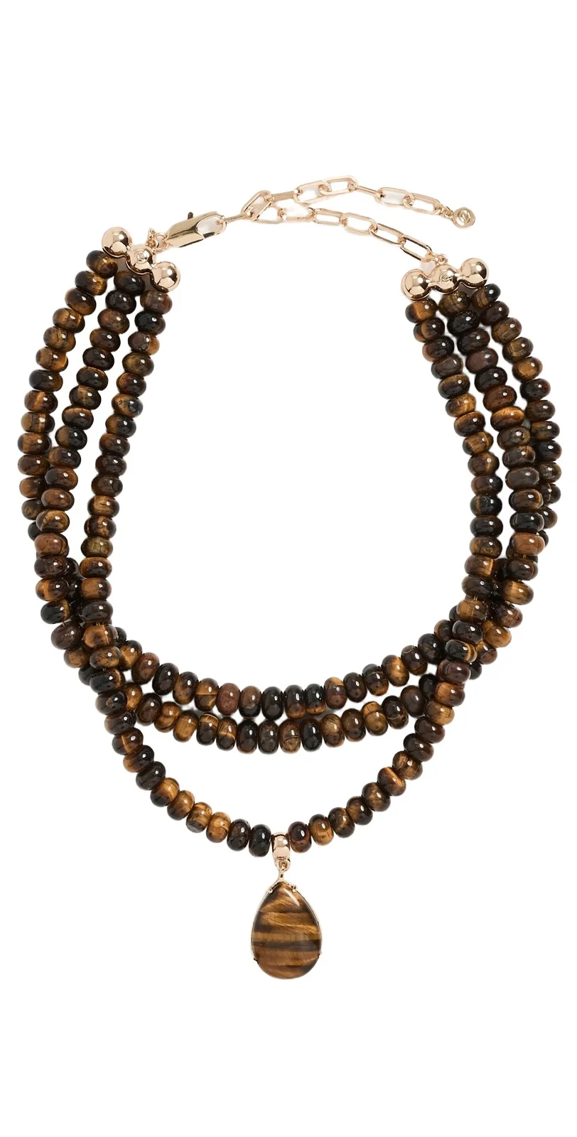 Marina Layers Tiger's Eye Necklace Marina Layers Tiger's Eye Necklace
