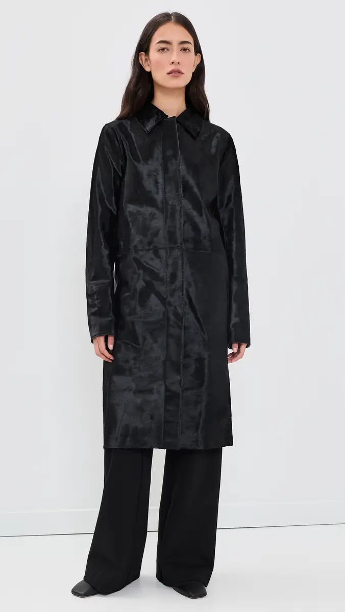 La Ligne Pony Hair Caro Coat | Thumbnail 2 La Ligne Pony Hair Caro Coat | Thumbnail 2