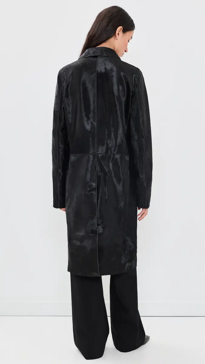La Ligne Pony Hair Caro Coat | Thumbnail 3 La Ligne Pony Hair Caro Coat | Thumbnail 3