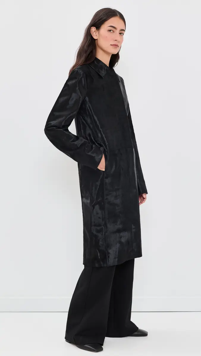 La Ligne Pony Hair Caro Coat | Thumbnail 4 La Ligne Pony Hair Caro Coat | Thumbnail 4
