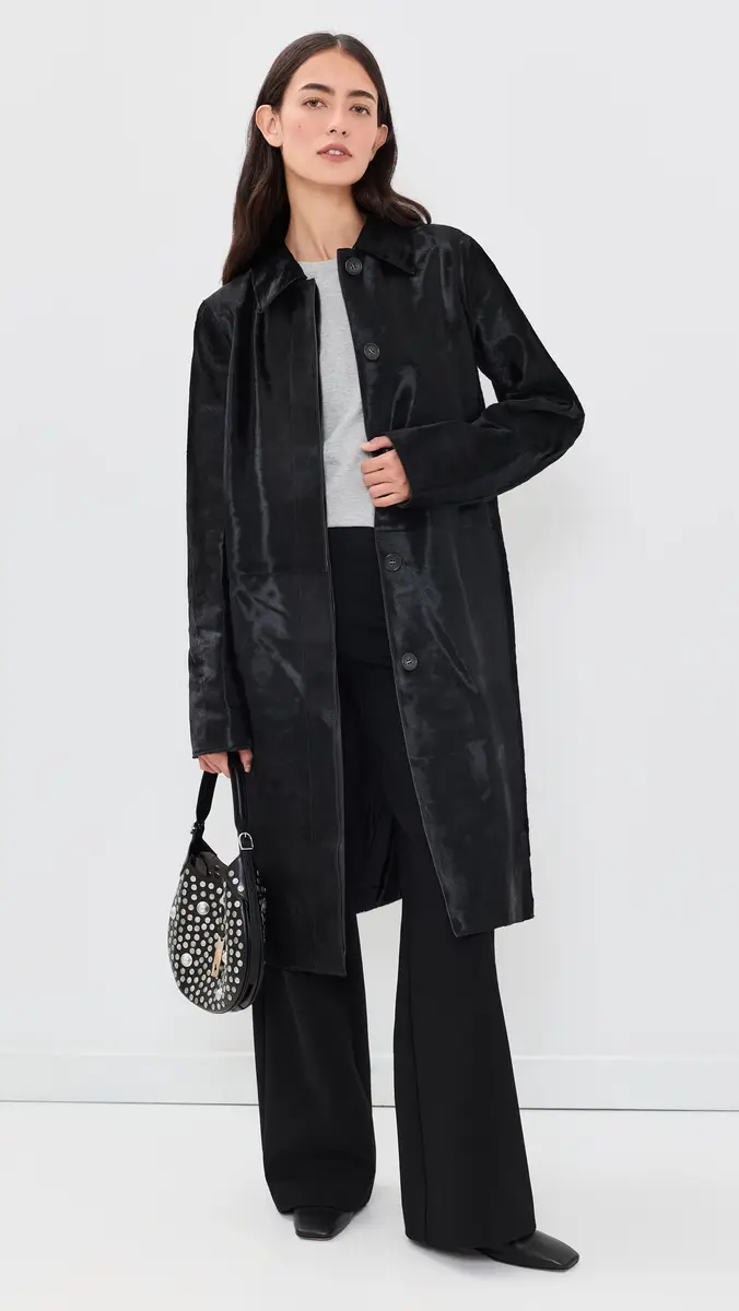 La Ligne Pony Hair Caro Coat | Thumbnail 5 La Ligne Pony Hair Caro Coat | Thumbnail 5