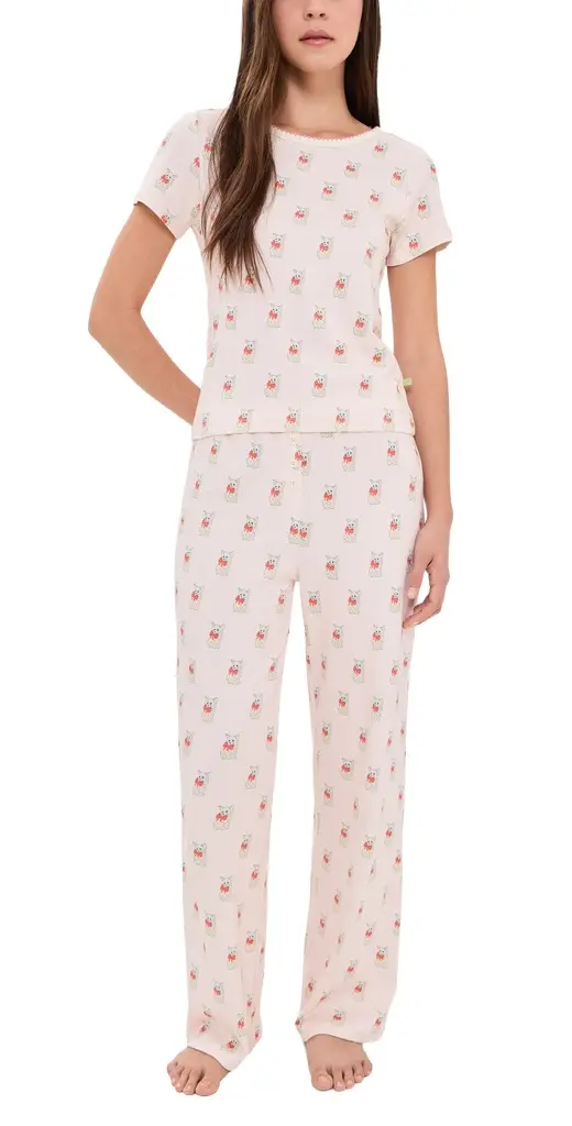 Cozyland by Morgan Lane Baby Jean Long Pajama Set