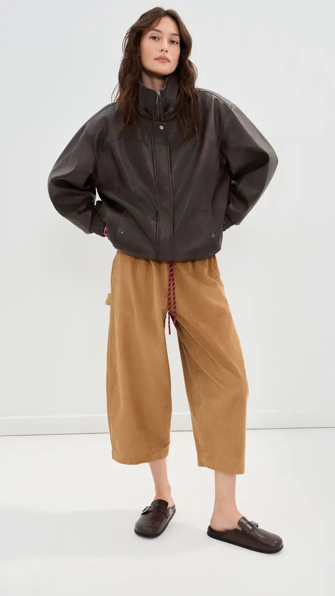 LE BOP Marcella Corduroy Barrel Pants | Thumbnail 2