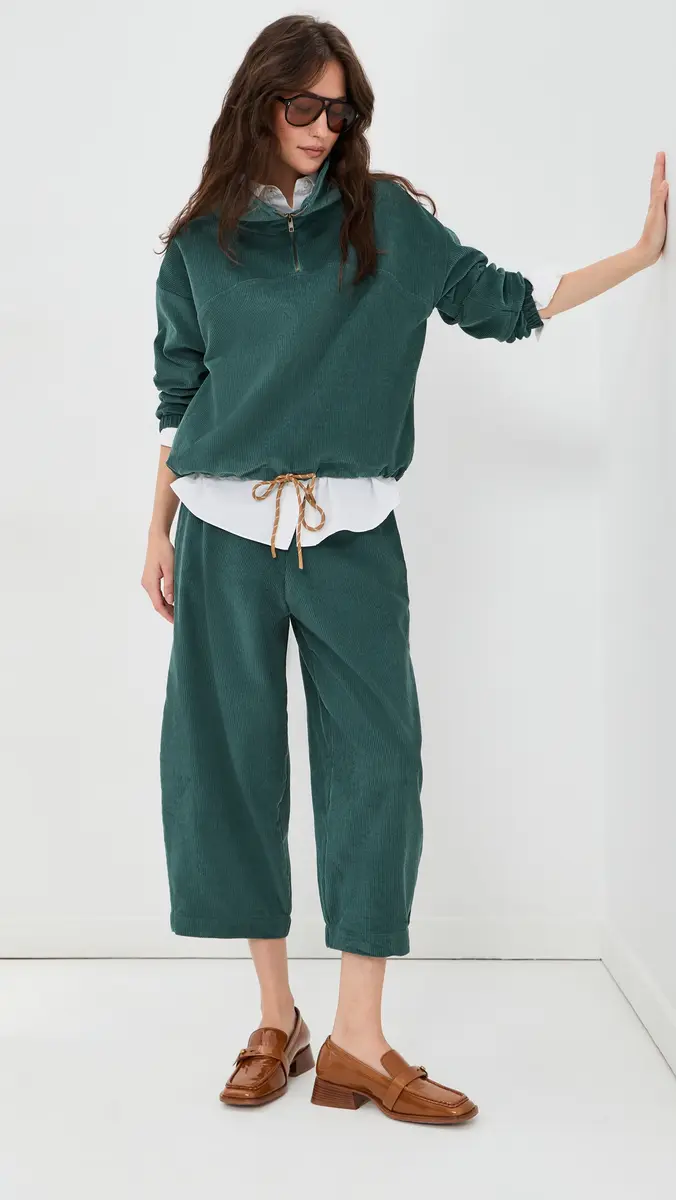 LE BOP Marcella Corduroy Barrel Pants | Thumbnail 2