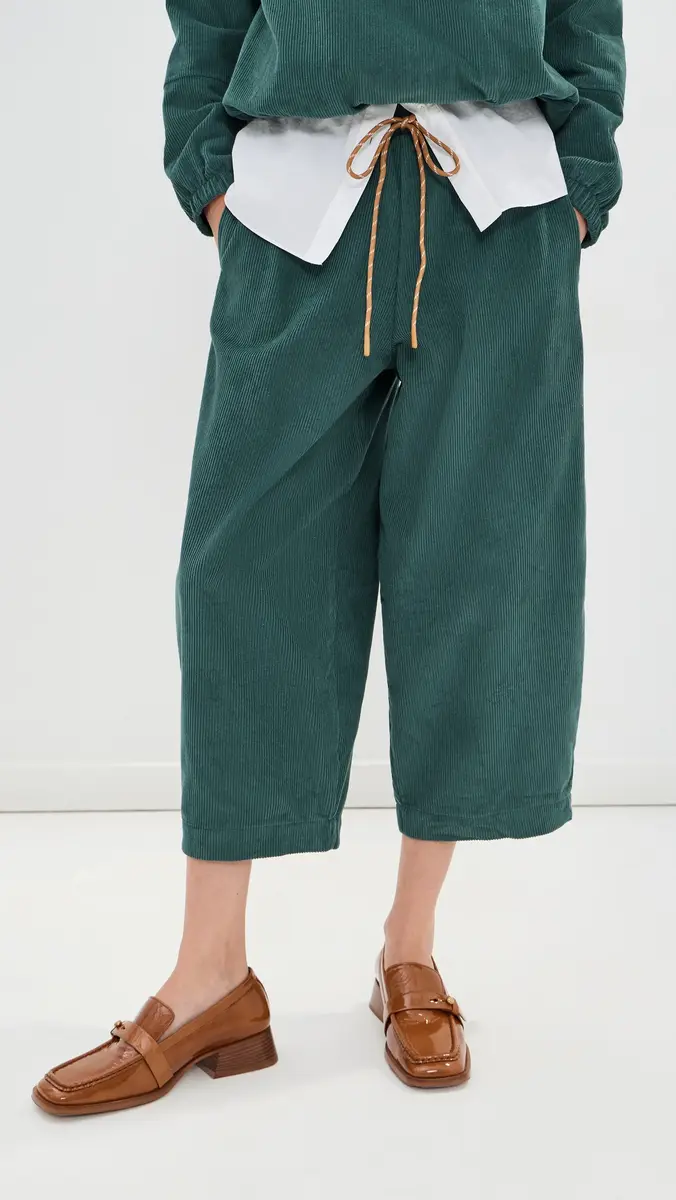 LE BOP Marcella Corduroy Barrel Pants | Thumbnail 3