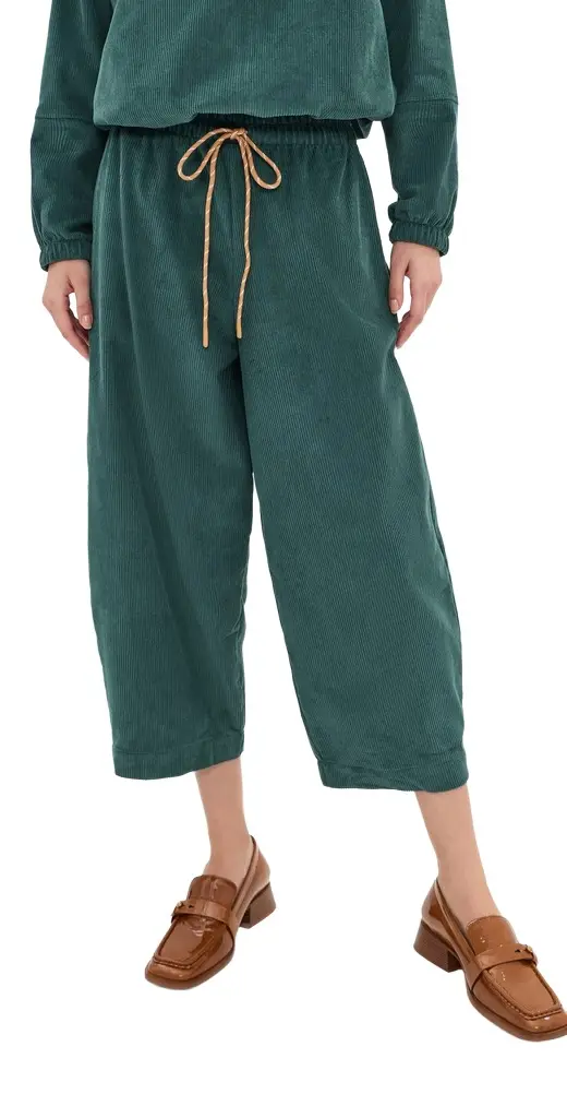 Marcella Corduroy Barrel Pants