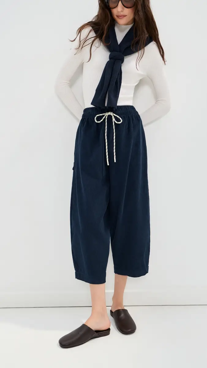LE BOP Marcella Corduroy Barrel Pants | Thumbnail 2