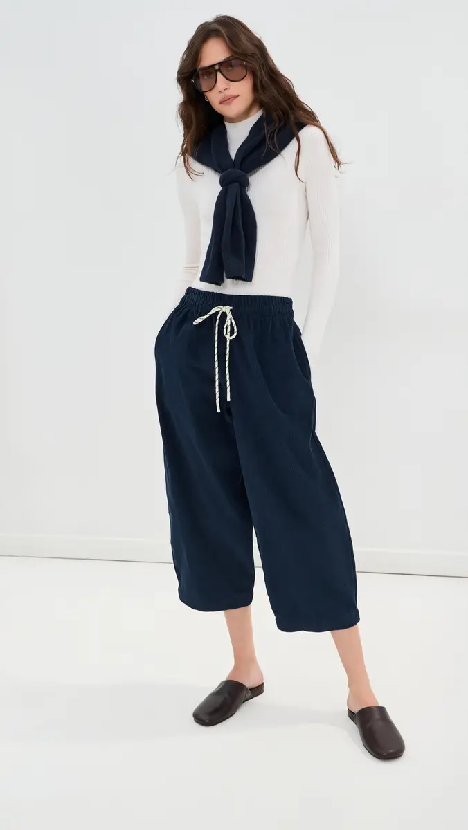 LE BOP Marcella Corduroy Barrel Pants | Thumbnail 6