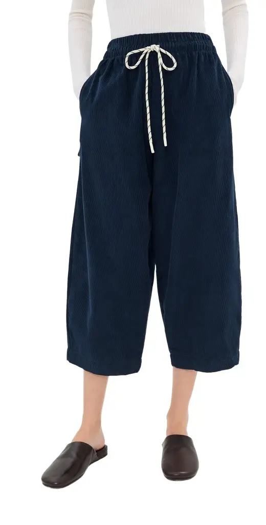 Marcella Corduroy Barrel Pants