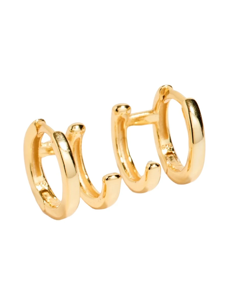 Gold Katerina Double Huggies Gold Katerina Double Huggies