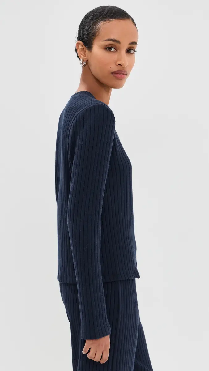 DONNI. DONNI. The Sweater Rib Cardi | Thumbnail 4 DONNI. DONNI. The Sweater Rib Cardi | Thumbnail 4