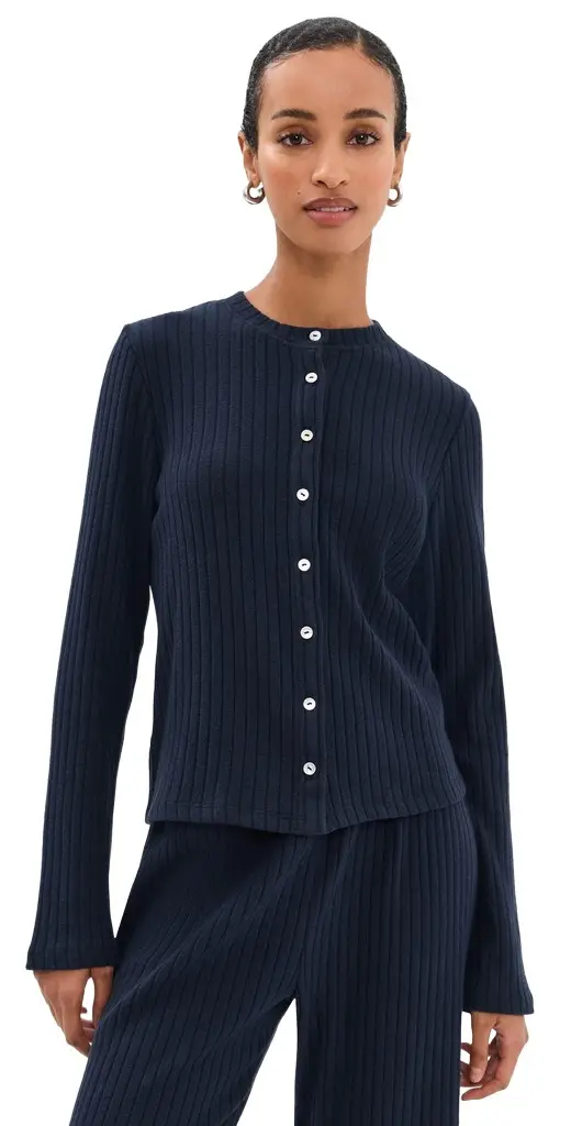 DONNI. The Sweater Rib Cardi DONNI. The Sweater Rib Cardi