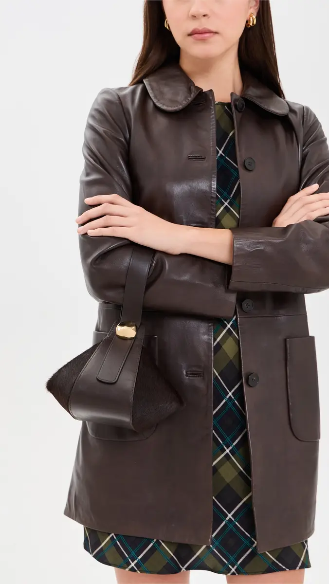 Madewell Organic Drop Hand Held Haircalf Pouchette | Thumbnail 3