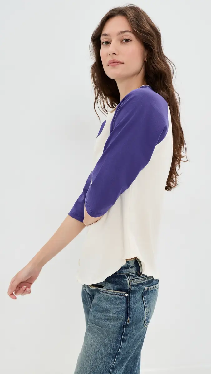 State & Lake Clayton Raglan Baseball Tee | Thumbnail 4