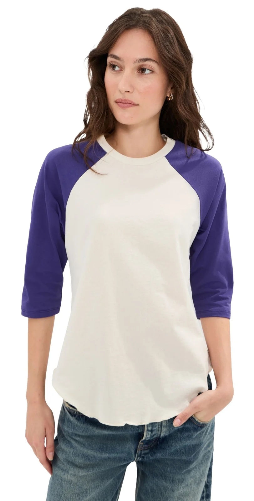 State & Lake Clayton Raglan Baseball Tee