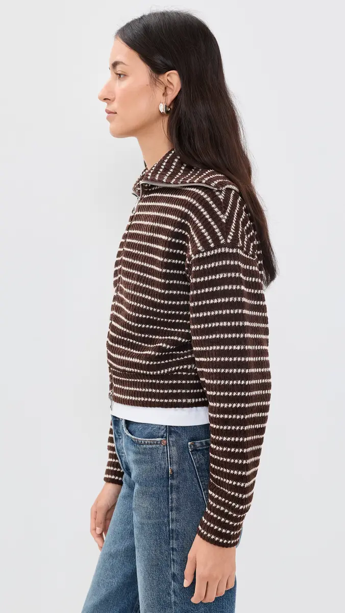 Madewell Zip-Up Knit Jacket | Thumbnail 4