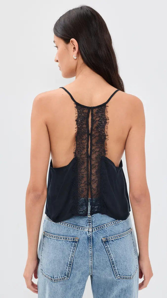 RE/DONE Isla Lace Cami | Thumbnail 3