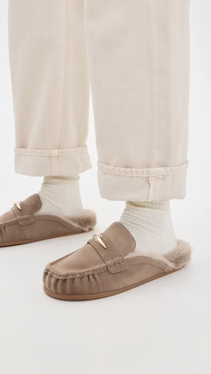 Dolce Vita Jodero Plush Mules | Thumbnail 3