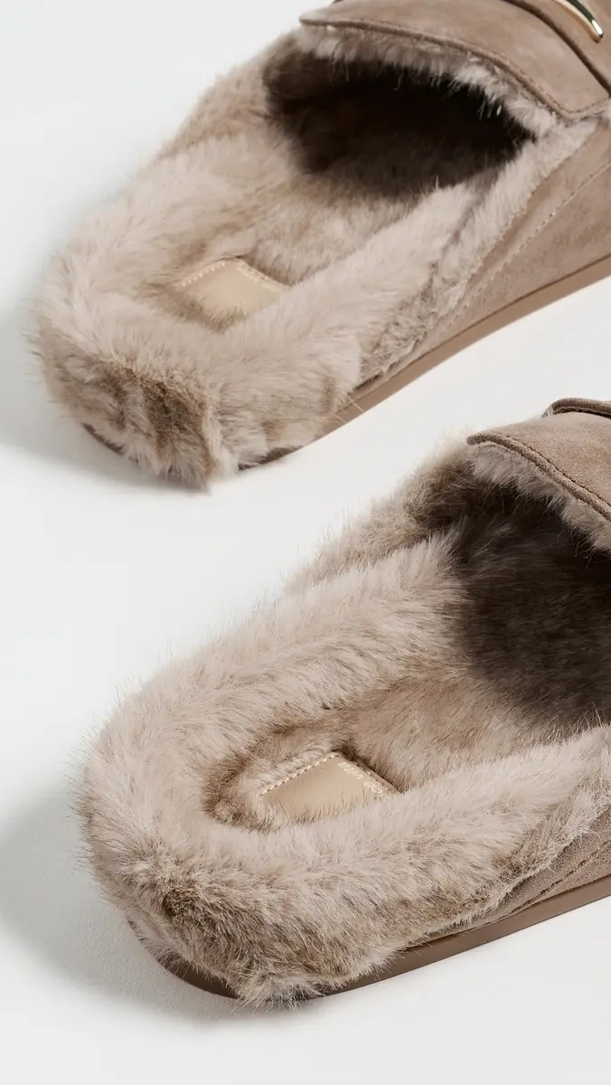 Dolce Vita Jodero Plush Mules | Thumbnail 4