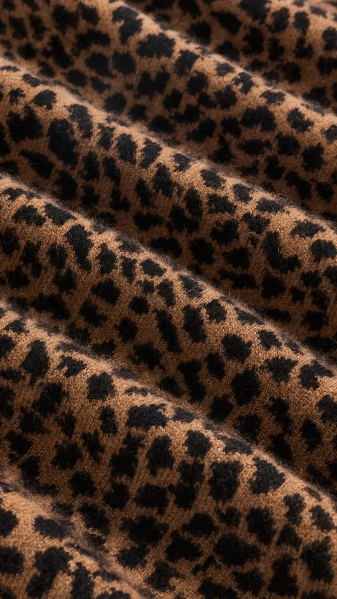 White + Warren Cashmere Leopard Neckerchief | Thumbnail 5