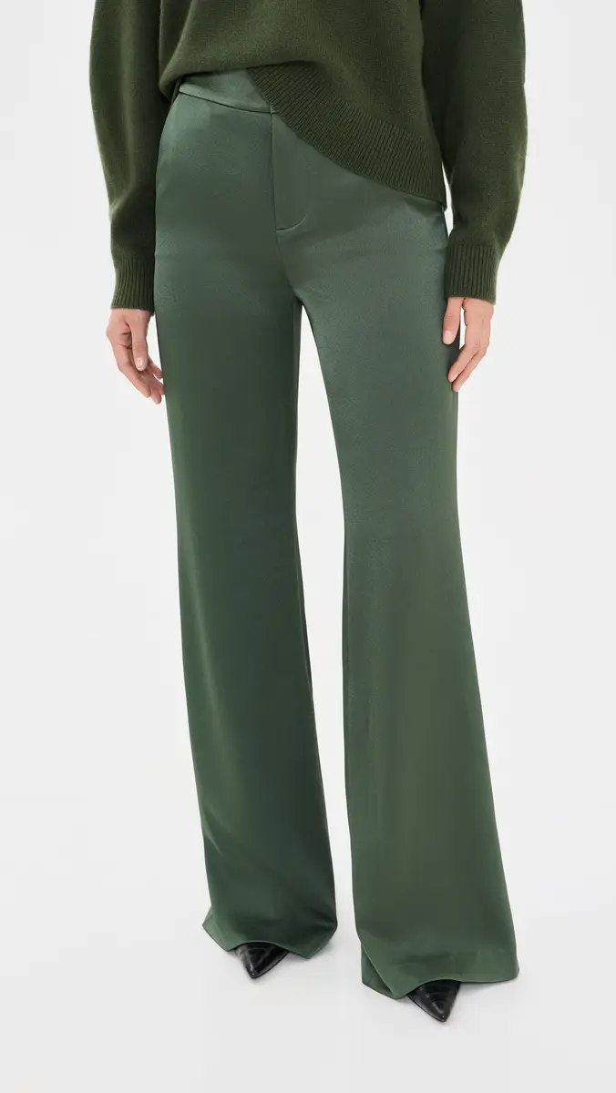 Alice + Olivia Dylan High Rise Wide Leg Pants | Thumbnail 2 Alice + Olivia Dylan High Rise Wide Leg Pants | Thumbnail 2