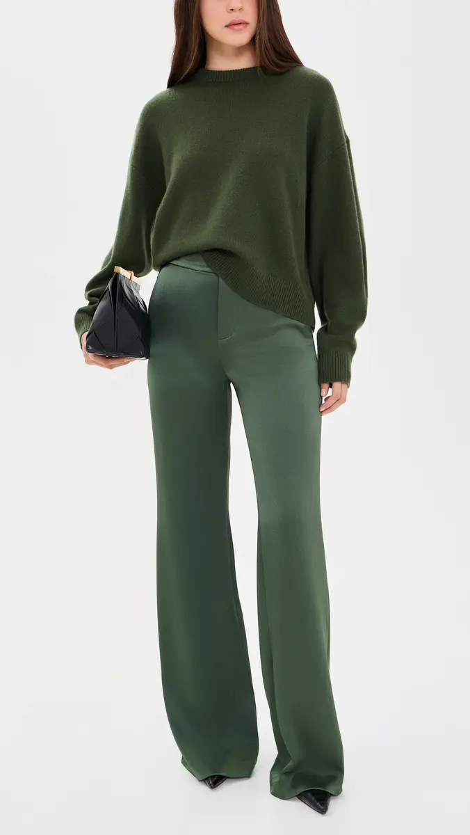Alice + Olivia Dylan High Rise Wide Leg Pants | Thumbnail 5 Alice + Olivia Dylan High Rise Wide Leg Pants | Thumbnail 5