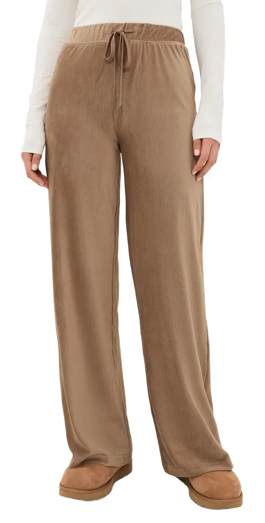 PJ Salvage Easy Izzy Corduroy Knit Pajama Pants