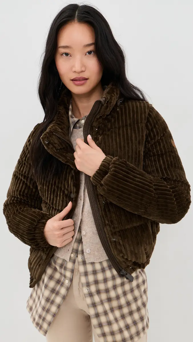 Save the Duck Nadege Corduroy Coat | Thumbnail 2 Save the Duck Nadege Corduroy Coat | Thumbnail 2