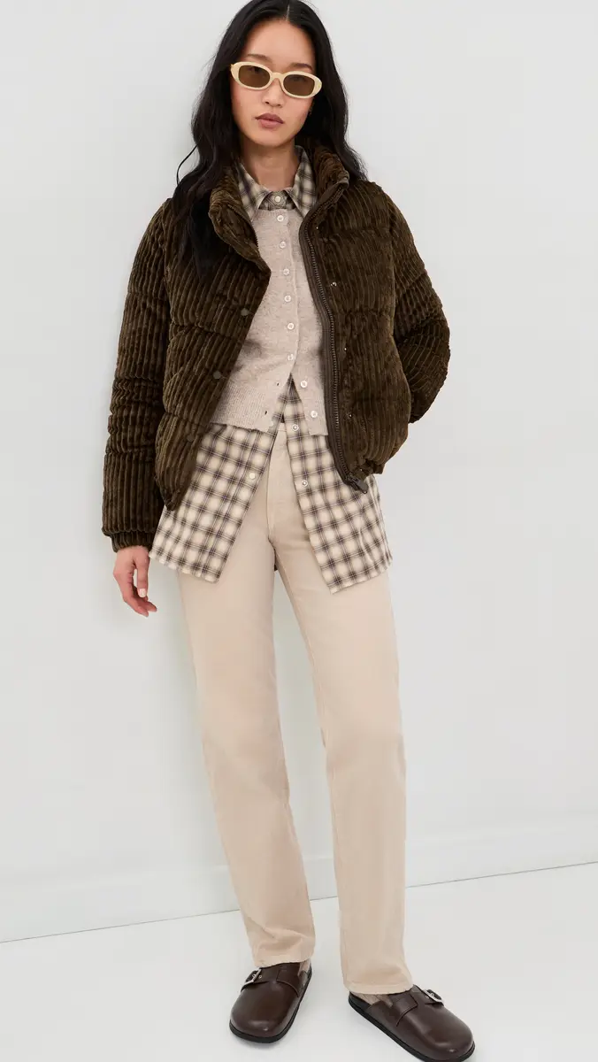 Save the Duck Nadege Corduroy Coat | Thumbnail 5 Save the Duck Nadege Corduroy Coat | Thumbnail 5