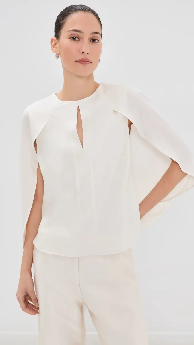 Simkhai Lauren Cape Top | Thumbnail 2 Simkhai Lauren Cape Top | Thumbnail 2
