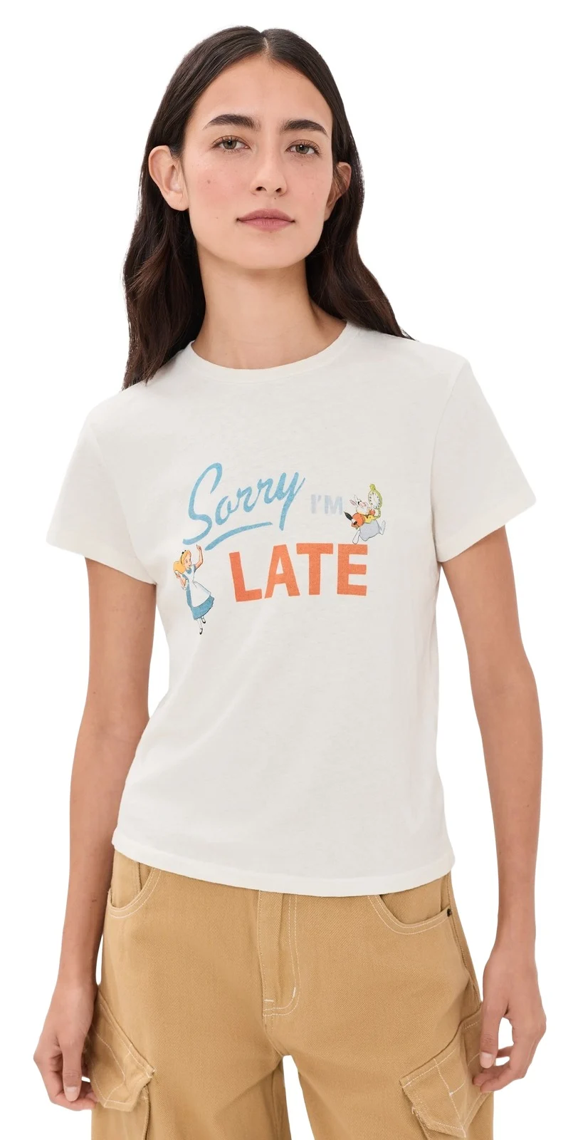 RE/DONE Redone x Disney Alice Late Classic Tee