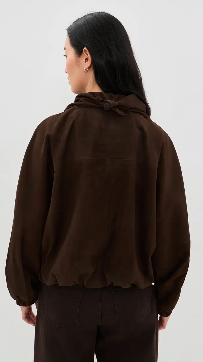 HERSKIND Yvette Suede Bomber Jacket | Thumbnail 3 HERSKIND Yvette Suede Bomber Jacket | Thumbnail 3