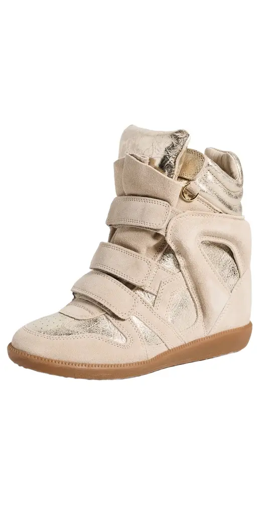 Isabel Marant Bekett Ring Suede Sneakers