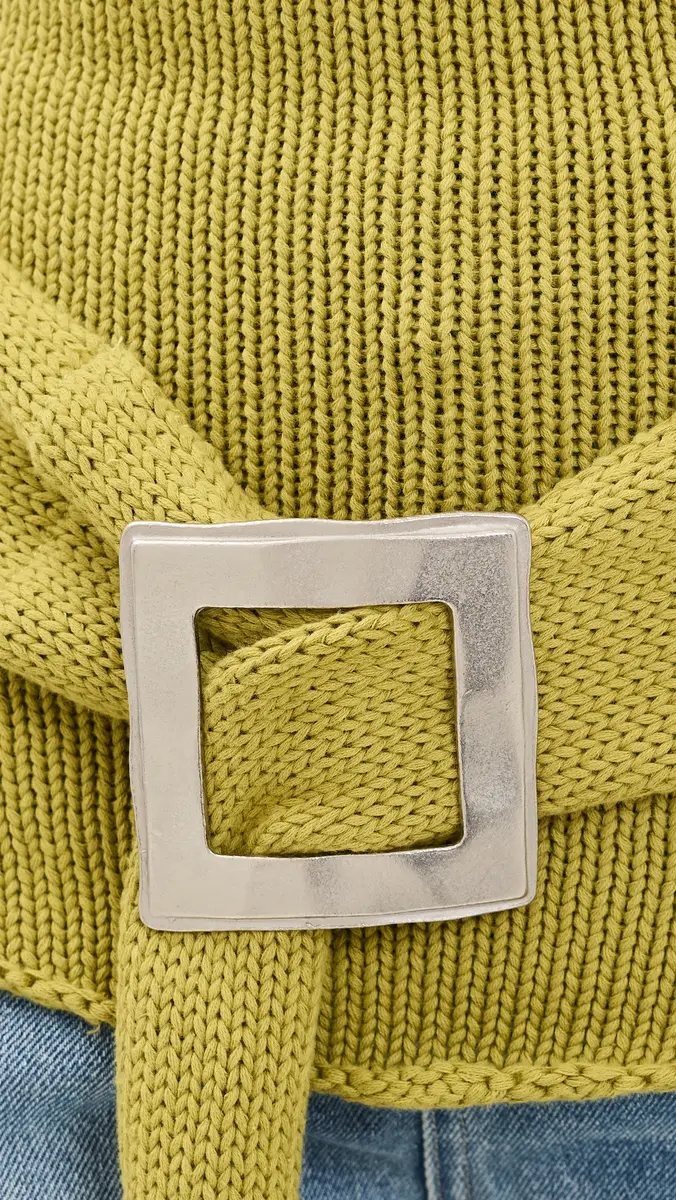 Yellow The Label Tiffy Cotton Knit Pullover | Thumbnail 6 Yellow The Label Tiffy Cotton Knit Pullover | Thumbnail 6