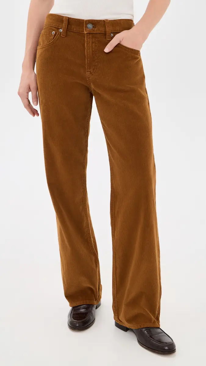Madewell Low Rise Loose Petite Corduroy Pants | Thumbnail 2 Madewell Low Rise Loose Petite Corduroy Pants | Thumbnail 2