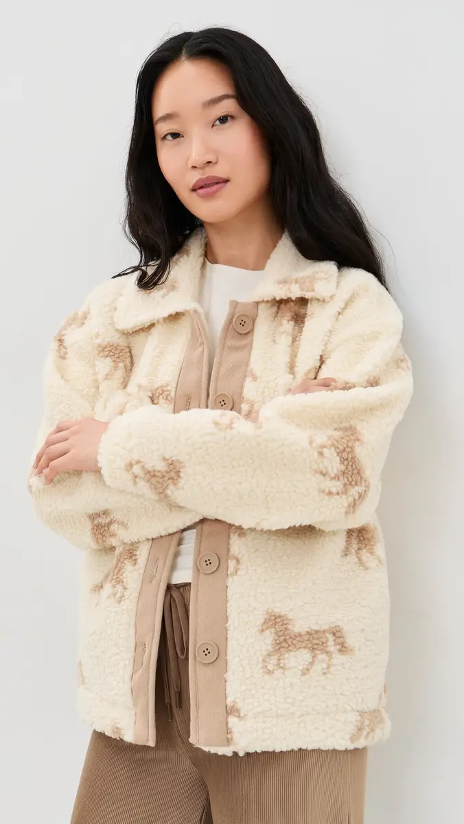 PJ Salvage Big Teddy Jacket | Thumbnail 2 PJ Salvage Big Teddy Jacket | Thumbnail 2