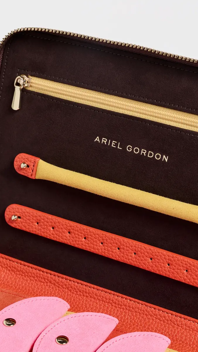 Ariel Gordon Jewelry Faux Leather Travel Jewelry Case | Thumbnail 4 Ariel Gordon Jewelry Faux Leather Travel Jewelry Case | Thumbnail 4