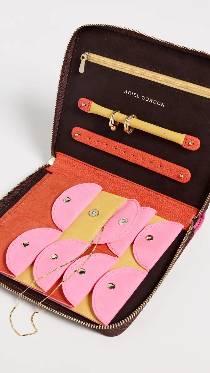 Ariel Gordon Jewelry Faux Leather Travel Jewelry Case | Thumbnail 6 Ariel Gordon Jewelry Faux Leather Travel Jewelry Case | Thumbnail 6