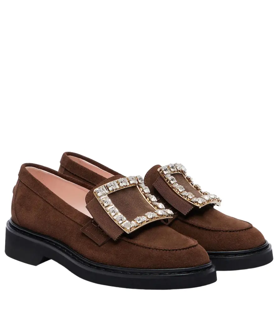 Viv' Rangers 25 embellished suede loafers Viv' Rangers 25 embellished suede loafers