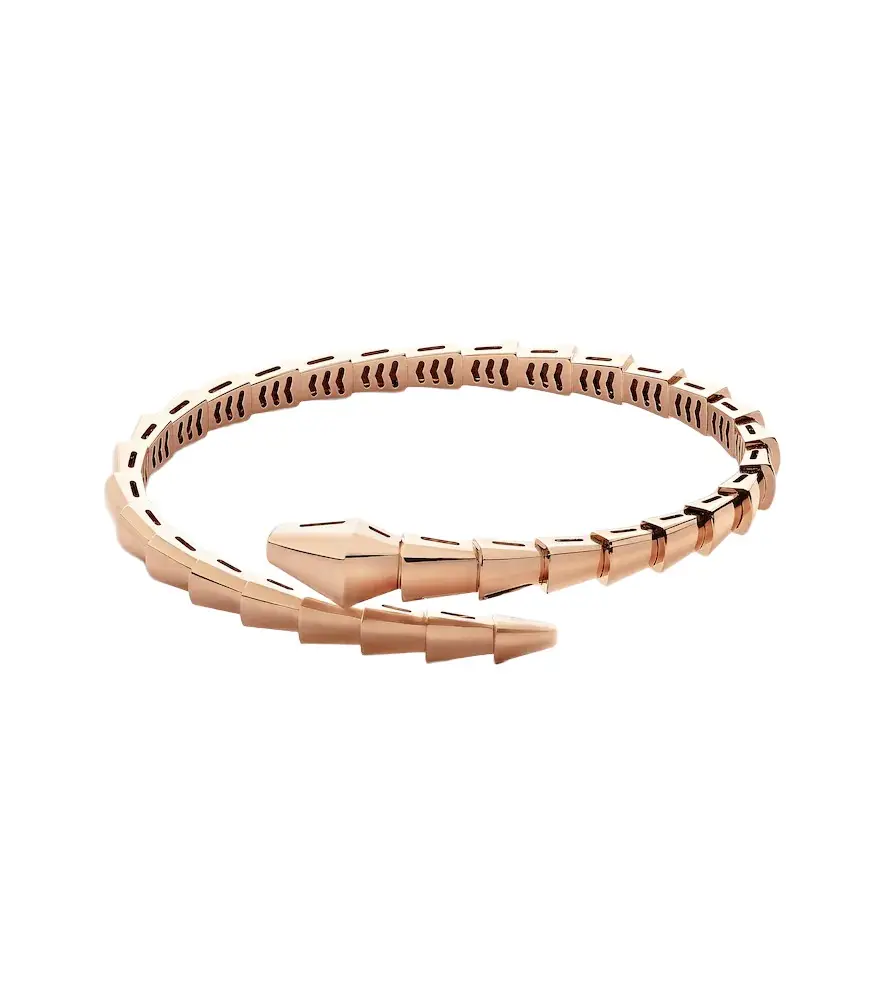 BVLGARI Serpenti Viper 18kt rose gold bracelet