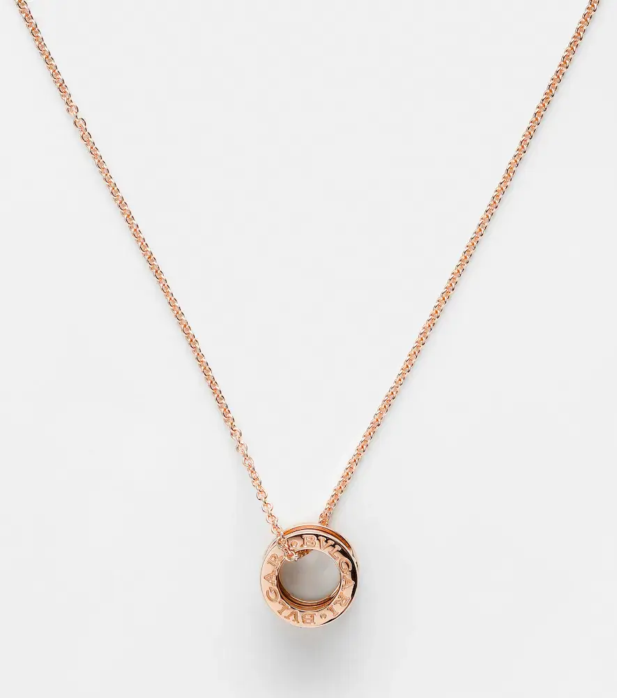 BVLGARI B. zero1 18kt rose gold necklace | Thumbnail 3 BVLGARI B. zero1 18kt rose gold necklace | Thumbnail 3