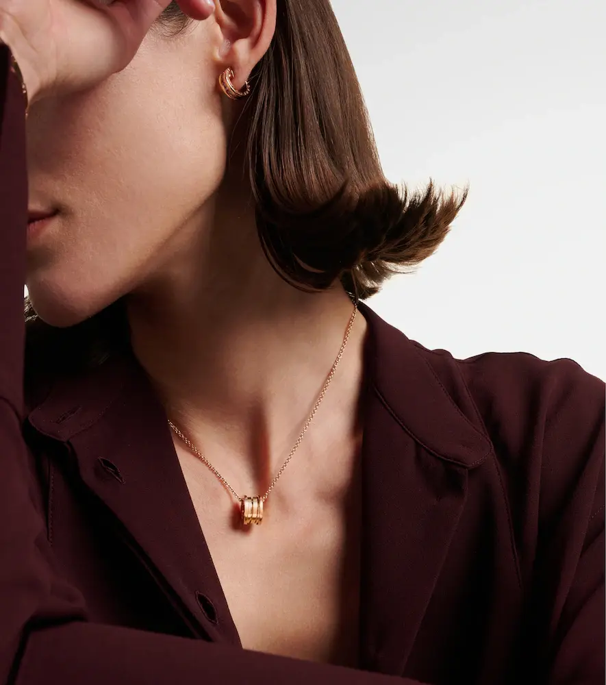 BVLGARI B. zero1 18kt rose gold necklace | Thumbnail 4 BVLGARI B. zero1 18kt rose gold necklace | Thumbnail 4
