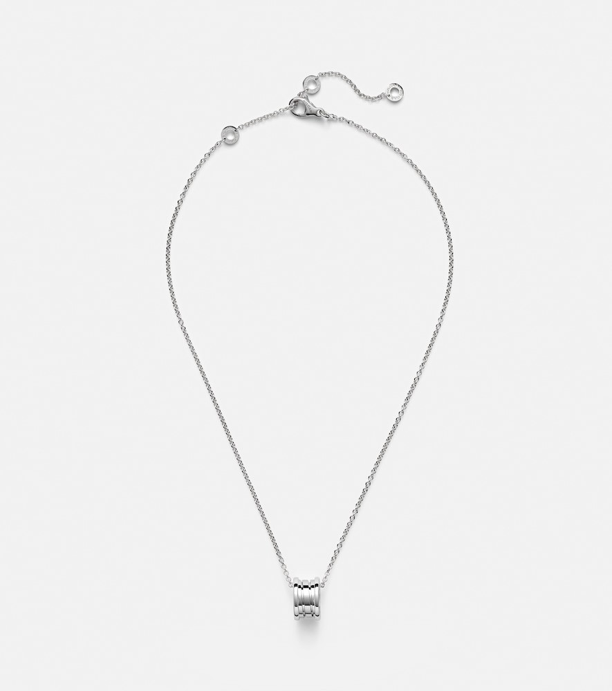 B. zero1 18kt white gold pendant necklace B. zero1 18kt white gold pendant necklace