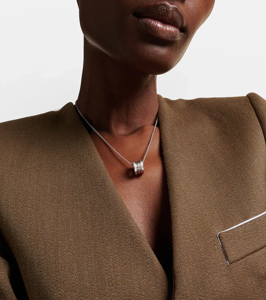 BVLGARI B. zero1 18kt white gold pendant necklace | Thumbnail 3 BVLGARI B. zero1 18kt white gold pendant necklace | Thumbnail 3