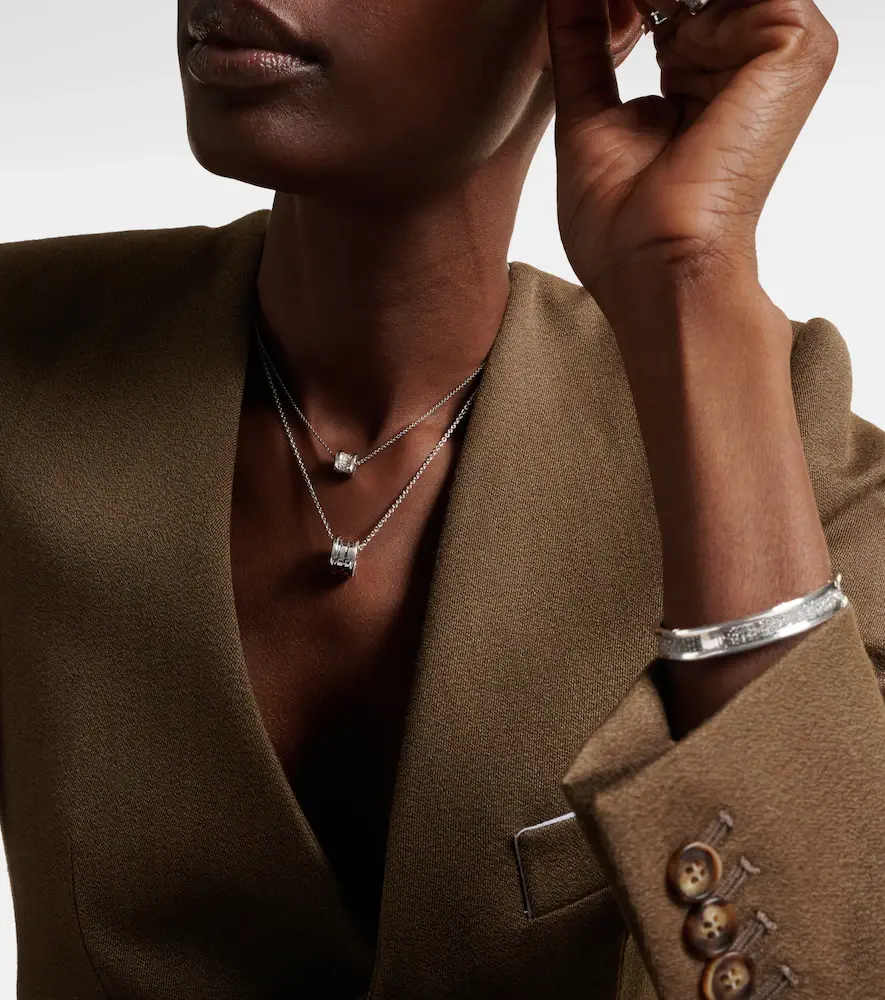 BVLGARI B. zero1 18kt white gold pendant necklace | Thumbnail 7 BVLGARI B. zero1 18kt white gold pendant necklace | Thumbnail 7