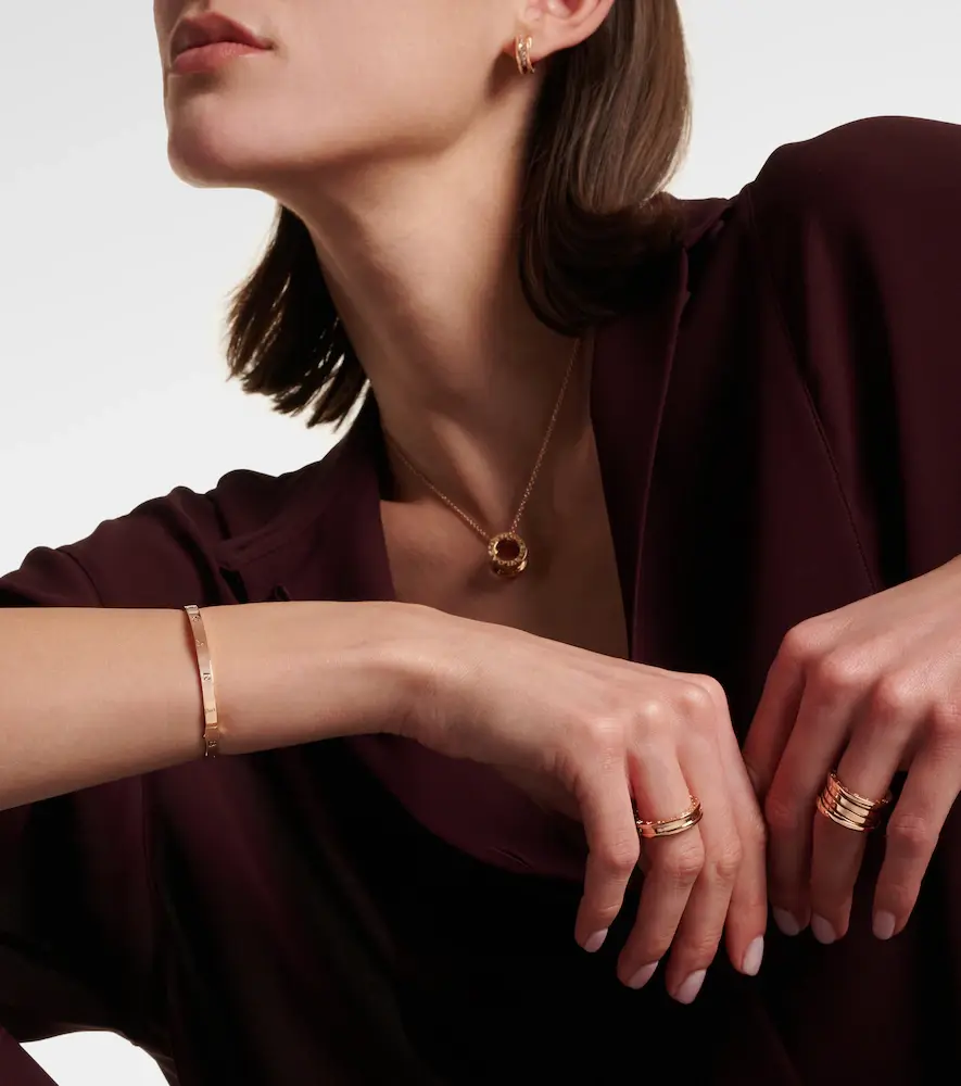 BVLGARI B. zero1 Essential 18kt rose gold bangle | Thumbnail 6 BVLGARI B. zero1 Essential 18kt rose gold bangle | Thumbnail 6