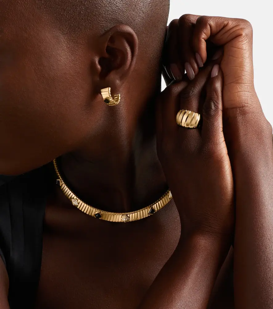 BVLGARI Tubogas 18kt gold ring | Thumbnail 2 BVLGARI Tubogas 18kt gold ring | Thumbnail 2