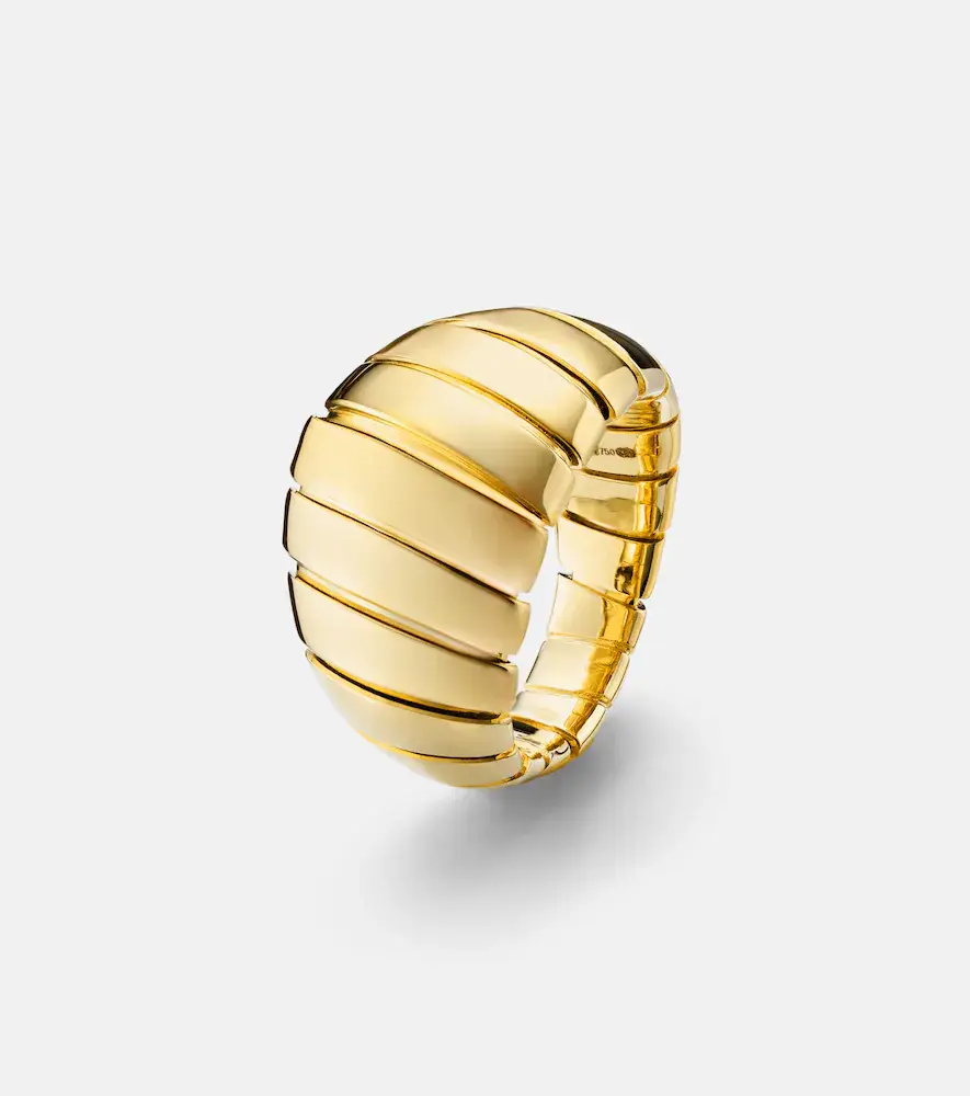 BVLGARI Tubogas 18kt gold ring | Thumbnail 6 BVLGARI Tubogas 18kt gold ring | Thumbnail 6