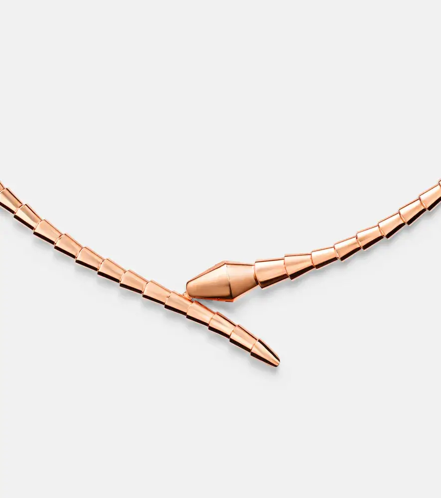 BVLGARI Serpenti Viper 18kt rose gold necklace | Thumbnail 4 BVLGARI Serpenti Viper 18kt rose gold necklace | Thumbnail 4